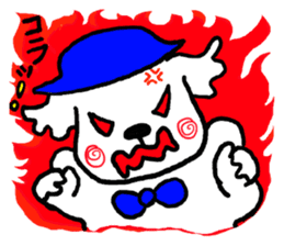 Dog's name mokkun. sticker #1933320