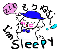 Dog's name mokkun. sticker #1933330