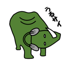 Color Rhinoceros sticker #1933399