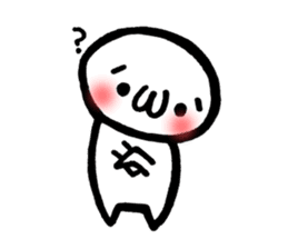 Round Shobon sticker #1933639