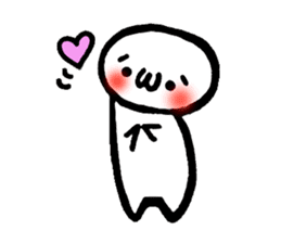 Round Shobon sticker #1933647