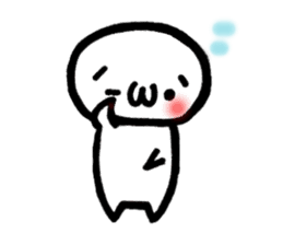 Round Shobon sticker #1933648