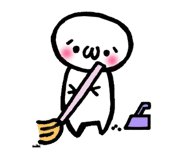 Round Shobon sticker #1933649