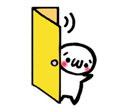 Round Shobon sticker #1933654