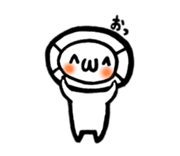 Round Shobon sticker #1933660