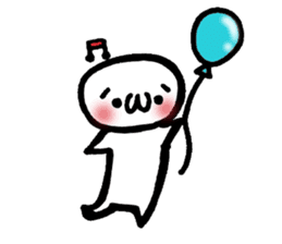 Round Shobon sticker #1933669