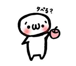 Round Shobon sticker #1933671