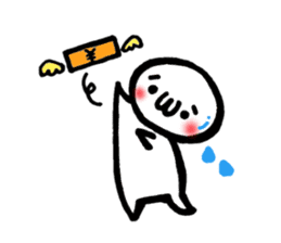 Round Shobon sticker #1933672