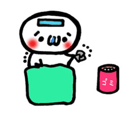 Round Shobon sticker #1933673