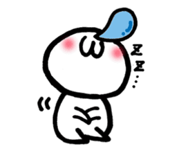 Round Shobon sticker #1933674