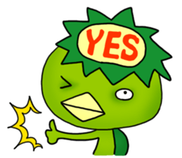 YURU Kappa sticker #1933902