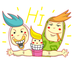 The Red Cheeks 3 Friends sticker #1934147