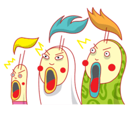 The Red Cheeks 3 Friends sticker #1934148