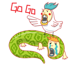 The Red Cheeks 3 Friends sticker #1934152