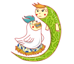 The Red Cheeks 3 Friends sticker #1934153