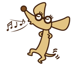 Randy, the sausage dog sticker #1934403