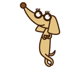 Randy, the sausage dog sticker #1934405