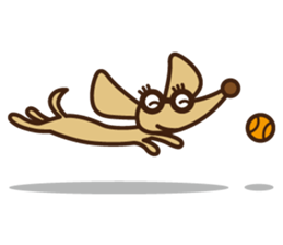 Randy, the sausage dog sticker #1934406