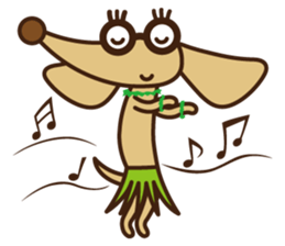 Randy, the sausage dog sticker #1934421