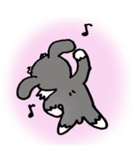 Speaking for pet dogs. schnauzer! sticker #1934562