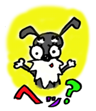 Speaking for pet dogs. schnauzer! sticker #1934567