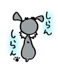 Speaking for pet dogs. schnauzer! sticker #1934569