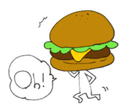 Hamburger slang sticker #1934637