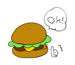 Hamburger slang sticker #1934642
