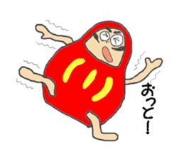 Fun! Fun! DARUMA sticker #1934813