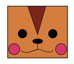A squirrel and friends sticker #1935603