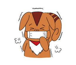 A squirrel and friends sticker #1935628