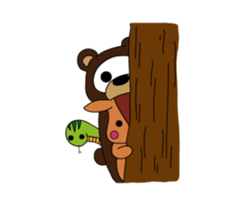 A squirrel and friends sticker #1935633