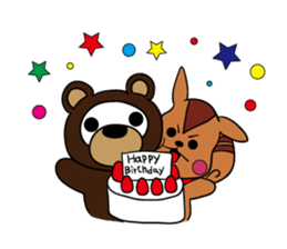 A squirrel and friends sticker #1935634