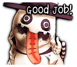 Wonder ghost cat Morphy (English) sticker #1935718