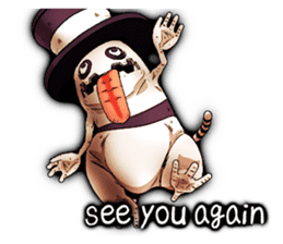 Wonder ghost cat Morphy (English) sticker #1935724