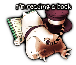 Wonder ghost cat Morphy (English) sticker #1935726