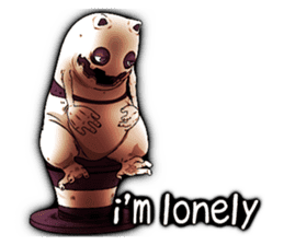 Wonder ghost cat Morphy (English) sticker #1935729