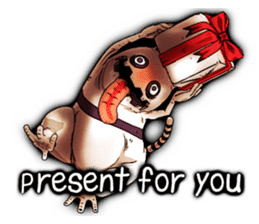 Wonder ghost cat Morphy (English) sticker #1935735