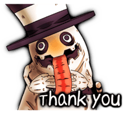 Wonder ghost cat Morphy (English) sticker #1935737