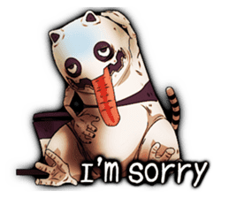 Wonder ghost cat Morphy (English) sticker #1935738