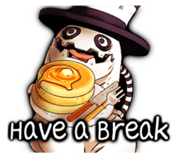 Wonder ghost cat Morphy (English) sticker #1935744