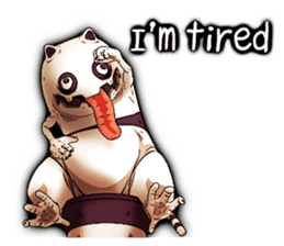 Wonder ghost cat Morphy (English) sticker #1935745