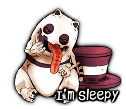 Wonder ghost cat Morphy (English) sticker #1935746