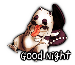 Wonder ghost cat Morphy (English) sticker #1935747