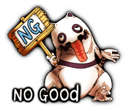 Wonder ghost cat Morphy (English) sticker #1935750