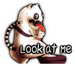 Wonder ghost cat Morphy (English) sticker #1935753