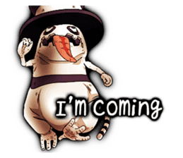 Wonder ghost cat Morphy (English) sticker #1935754