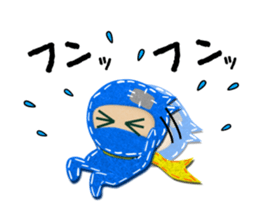 Cute ninja sticker #1936038