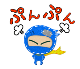 Cute ninja sticker #1936047