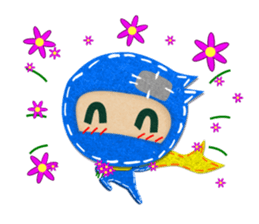Cute ninja sticker #1936055